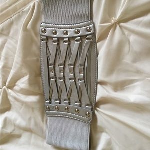 Silver belt